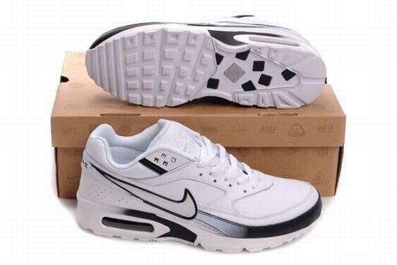 New Men'S Nike Air Max Black/White